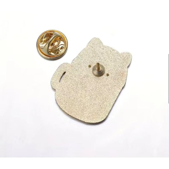 High-Quality Environmental Protection Alloy Animal Brooch Pin Cartoon Cat Cute - Picture 5 of 5